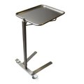 Midcentral Medical SS Thumb controlled Mayo Stand, 16 1/4" x 21 1/4" tray size MCM761
